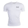 Mens White Train Core ID S/s T Shirt 11399 by EA7 from Hurleys