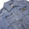 Womens Bleached Durness Casual Denim Jacket 21841 by Barbour International from Hurleys