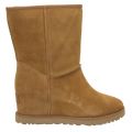 Womens Chestnut Classic Femme Short Boots 46325 by UGG from Hurleys