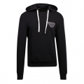 Mens Black Embroidered Eagle Hoodie 107292 by Emporio Armani Bodywear from Hurleys