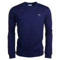 Mens Navy Sweat Top 14714 by Lacoste from Hurleys
