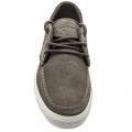 Mens Dark Grey Sevrin Boat Shoes 62611 by Lacoste from Hurleys