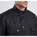 Mens Black Weir Waxed Jacket 12301 by Barbour International from Hurleys