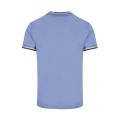 Mens Sky Blue Twin Tipped S/s T Shirt 42945 by Fred Perry from Hurleys