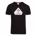 Mens Black Karel Logo S/s T Shirt 78705 by Pyrenex from Hurleys