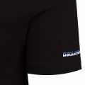 Mens Black Layered Logo Arm S/s T Shirt 79190 by Dsquared2 from Hurleys