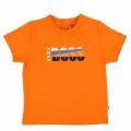 Toddler Orange Multi Logo S/s T Shirt 38262 by BOSS from Hurleys