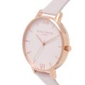 Womens Blush & Rose Gold Big Dial Watch 24885 by Olivia Burton from Hurleys