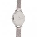 Womens Rose Gold/Silver White Dial Mesh Watch 18253 by Olivia Burton from Hurleys