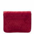 Womens Bordeaux Velvet Ghost Quilted Crossbody Bag 34840 by Valentino from Hurleys