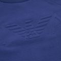 Boys Blue Embossed Logo Crew Sweat 30712 by Emporio Armani from Hurleys