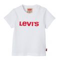 Baby White Logo S/s T Shirt & Shorts Set 38636 by Levi's from Hurleys