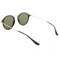 Mens Black & Green RB2447 Round Fleck Sunglasses 9650 by Ray-Ban from Hurleys