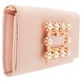 Womens Light Pink Claira Buckle Purse With Chain 18562 by Ted Baker from Hurleys