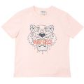Girls Pink Core Tiger S/s T Shirt 102589 by Kenzo from Hurleys