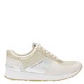 Womens Champagne Allie Mesh Trainers 35547 by Michael Kors from Hurleys