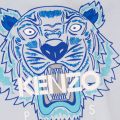 Boys Light Blue Tiger 47 L/s T Shirt 11698 by Kenzo from Hurleys