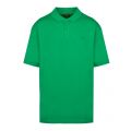 Athleisure Mens Big & Tall Green B-Piro Regular Fit S/s Polo Shirt 44695 by BOSS from Hurleys