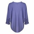 Casual Womens Blue Elast Blouse 34508 by BOSS from Hurleys