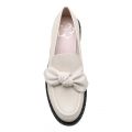 Womens Natural Lacy Leather Bow Loafers 103157 by Ted Baker from Hurleys
