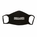 Black Logo Face Mask 76059 by Dsquared2 from Hurleys