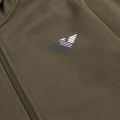 Boys Khaki Branded Eagle Hooded Tracksuit 48135 by Emporio Armani from Hurleys