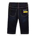 Toddler Dark Blue Branded Pocket Jeans 80589 by BOSS from Hurleys