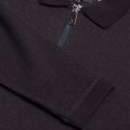 Mens Navy Caoco Half Zip L/s Polo Shirt 29318 by Ted Baker from Hurleys