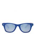 Junior Blue/Red RJ9066S Wayfarer Sunglasses 73346 by Ray-Ban from Hurleys