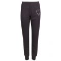 Womens Black Heart Sweat Pants 35169 by Love Moschino from Hurleys