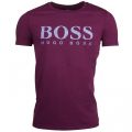 Casual Mens Open Red Tew S/s T Shirt 19454 by BOSS from Hurleys