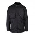 Mens Black Harlem Waxed Jacket 97464 by Barbour International from Hurleys