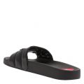 Womens Black Branded Slides 35151 by Love Moschino from Hurleys