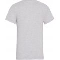 Womens Grey Heather Institutional Logo Slim Fit S/s T Shirt 77887 by Calvin Klein from Hurleys