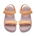 Womens Orange Contrast Papete Essential Sandals