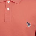 Mens Coral Classic Zebra Regular Fit S/s Polo Shirt 83256 by PS Paul Smith from Hurleys