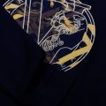 Mens Black Embroidered Logo Sweat Top 32582 by Versace Jeans from Hurleys