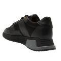 Mens Black Matador Leather Nylon Trainers 81472 by Android Homme from Hurleys
