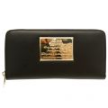 Womens Black Metal Plate Purse 10459 by Love Moschino from Hurleys