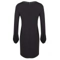 Womens Black Chain Detail Blouson Dress 31142 by Michael Kors from Hurleys