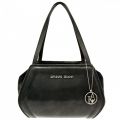 Womens Black Mottled Effect Tote Bag 72980 by Armani Jeans from Hurleys