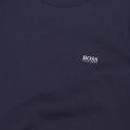Athleisure Mens Navy Salbo 1 Small Logo Crew Sweat Top 44798 by BOSS from Hurleys