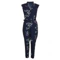Womens Dark Blue Ficia Spring Meadow Jumpsuit 71644 by Ted Baker from Hurleys
