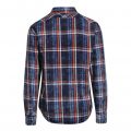 Mens Carbon Check L/s Shirt 77385 by Replay from Hurleys