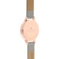 Grey & Rose Gold Lace Detail Midi Watch 10070 by Olivia Burton from Hurleys