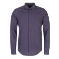 Casual Mens Dark Blue Mypop_1 L/s Shirt 26376 by BOSS from Hurleys