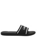 Mens Black L.30 Slides 24006 by Lacoste from Hurleys