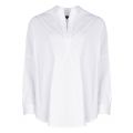 Womens Linen White Rhodes Poplin Blouse 25655 by French Connection from Hurleys