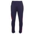 Mens Navy Contrast Panel Track Pants