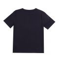 Boys Navy Graphic Logo S/s T Shirt 45555 by BOSS from Hurleys